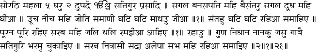 Hindi Hukamnama - December 22, 2014